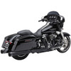 Cobra - 4.5" Gen 2 Neighbor Haters® Series Mufflers fits '17-'22 Harley Touring Models - Black