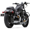 Cobra - NH Series Mufflers fits '14-'22 Sportster Models (Exc. '21-'22 Sportster S/RH1250S, '22 Nightster/RH975 Models) - Chrome