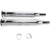 Cobra - 3" Slip-On Mufflers W/ Race-Pro Tips fits '04-'13 Sportster Models - Chrome