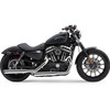 Cobra - 3" Slip-On Mufflers fits '14-'22 Sportster Models (Exc. '21-'22 Sportster S/RH1250S, '22 Nightster/RH975 Models) - Chrome