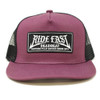 Deadbeat Customs - Ride Fast Snapback Hat W/ Underbrim - Purple