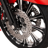 Klock Werks - Flush-Mount Front Axles fits '08-'22 Touring, '08-'17 Dyna & '07-'17 Softail Models (25MM (1") Clamping Area)