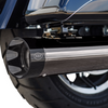 S&S Cycle - Sidewinder Lava Chrome 2-Into-1 Exhaust fits '17-'23 Touring Models - Race Only