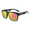 Flight Eyewear Benny V2 Square Sunglasses - Black Frames/ Sunbeam Lenses