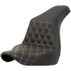 Saddlemen - Front Lattice Stitch Step-Up Seat fits fits '18-'24 FXLR/S/ST & FLSB Models