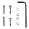 Gardner-Westcott - Top Cover CV Carburetor Socket-Head Bolt Kit fits '88-'99 Evolution Big Twin Models