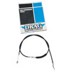 Drag Specialties - 71" Black Vinyl High-Efficiency Clutch Cable fits '11-'17 XL 1200CP/​1200CB, '13-'17 XL 1200V Models - Alternative Length