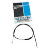 Drag Specialties - 67" Black Vinyl High-Efficiency Clutch Cable fits '11-'17 XL 1200CP/​1200CB, '13-'17 XL 1200V Models - Alternative Length