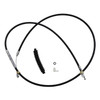 Drag Specialties - 57-1/4" Black Vinyl High-Efficiency Clutch Cable fits '11-'17 XL 1200CP/​1200CB, '13-'17 XL 1200V Models - Alternative Length