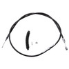 Drag Specialties - 61" Black Vinyl High-Efficiency Clutch Cable fits '80-'86 Big Twin Models (5-Speed) - Alternative Length