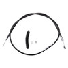 Drag Specialties - 63-11/16" Black Vinyl High-Efficiency Clutch Cable fits '87-'06 Big Twin/ '86-'13 Sportster Models (Except '06 Dyna Glide) - Alternative Length