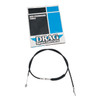 Drag Specialties - 57-11/16" Black Vinyl High-Efficiency Clutch Cable (Repl. OEM #38665-00)