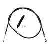 Drag Specialties - 60-11/16" Black Vinyl High-Efficiency Clutch Cable fits '87-'06 Big Twin/ '86-'13 Sportster Models (Except '06 Dyna Glide) - Alternative Length