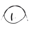 Drag Specialties - 68-11/16" Black Vinyl High-Efficiency Clutch Cable fits '87-'06 Big Twin/ '86-'13 Sportster Models (Except '06 Dyna Glide) - Alternative Length