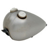 Drag Specialties - Double Cap Wasp Style Gas Tank - 2.2 Gallon