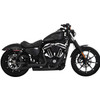 Vance & Hines - Mini Grenades Exhaust System fits '04-'13 Sportster Models - Matte Black