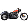 Vance & Hines - 2-into-2 Big Radius Exhaust System fits '00-'09 Softail FXS/​FXST/​FLS/​FLST Models (Except '08-'09 FXCW/C, '09 FXSTSSE) - Matte Black