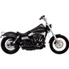 Vance & Hines - Shortshots Staggered Exhaust System fits '10-'17 Dyna Models (Except FLD) - Matte Black