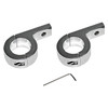Custom Dynamics - 1.25" Fog Light Brackets - Chrome