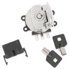 Drag Specialties - Side Hinge Ignition Switch fits '99-'11 FXDWG, '08-'11 FXDC/​FXDF, '00-'10 FXST/​FLST, '99-'13 FLHR Models (Repl. OEM #71313-96A)