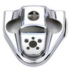 V-Twin - Chrome Handlebar Riser Cover for T-Bars - fits '14-Up Road King Models (OEM #558002-89)