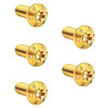 Arlen Ness - 5/16"-18 x 7/8" Holeshot/Brake Rotor/Front Hub Mount Bolt Kit (OEM #3655A) - 5 Pack