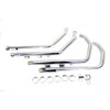 V-Twin - MCM Illusion Drag Pipe Set fits '04-'13 Sportster Model - Chrome