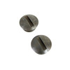 Colony - 7626-2 Parkerized Spring Handlebar End Nut Set fits '36-'48 FL/EL Models (OEM #56287-36)