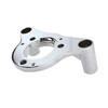 V-Twin - Chrome Heavy Breather Air Cleaner Mount Bracket for '08-Up FLT Model
