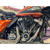 V-Twin - Black Mini Cyclone Air Cleaner Cover fits '17-Up Harley M8 FLT, '18-Up FLST/FXST Models