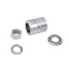 Colony - 9994-4 Chrome Groove Style Front Axle Spacer Kit fits '97-'99 FLSTC Model