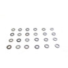 Colony - 9984-24 Chrome Rocker Box Valve Cover Washers fits '54-'65 FL Model (OEM #6150W)