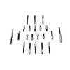 Colony - 9958-19 Chrome Primary Acorn Cover Mount Kit fits '99-'06 TC-88 FLT Model