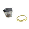 Colony - 9874-2 Chrome Oil Screen Plug fits '66-'69 FL Model (OEM #655)