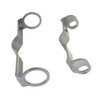 V-Twin - Raw Spring Fork Shock Bracket Set fits '41-'57 G, '36-'48 EL, '41-'48 FL Model