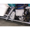 V-Twin - Chrome Right side Tool Box Kit fits '77-'84 FX, '77-'84 FL Models