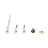 Colony - 9853-5 Cadmium Primary Cover Screw Kit fits '52-'56 K Model