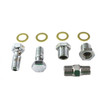 Colony - 9847-9 Chrome Oil Line Fitting Kit fits '36-'40 EL, '41-'41 FL Models