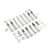 Colony - 9832-28 Cadmium Rocker Box Screw Kit fits '77-'85 Sportster Models