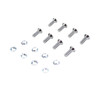 Colony - 9814-16 Chrome Tappet Block Screw Kit fits Special Application for Using Pre 1976 Tappet Blocks