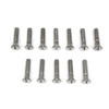 Colony - 9795-12 Cadmium Cam Cover Screw Kit '41-'69 FL, '36-'40 EL Models
