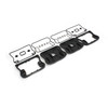 V-Twin - Black Top Rocker Box Cover and D-Ring Kit fits '86-'03 Sportster Model