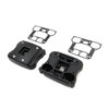 V-Twin - Black Rocker Box Cover Set fits '04-'06 Sportster Model