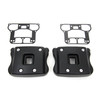 V-Twin - Black Rocker Box Cover Set fits '04-'06 Sportster Model