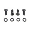Colony - 9672-8 Parkerized Linkert Carburetor Mount Screws fits '39-'47 UL, '39-'40 EL, '41-'47 FL Models (OEM #27422-39)