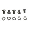 Colony - 9670-10 Parkerized Wheel Hub Star Screw fits '37-'48 UL, '36-'40 EL, '41-'66 FL Models