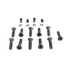 Colony - 9668-19 Parkerized Cam Cover Screw Kit fits '32-'52 W, '37-'48 U, '32-'73 G Models (OEM #2341)