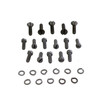 Colony - 9666-27 Parkerized Transmission Top and Side Cover Screw Kit fits '37-'52 WL, '37-'73 G Models