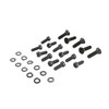 Colony - 9666-27 Parkerized Transmission Top and Side Cover Screw Kit fits '37-'52 WL, '37-'73 G Models