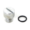 Colony - 9645-2 Cadmium Tappet Screen Oil Plug fits '84-'98 FXST, '82-'94 FXR, '91-'98 FXD Models